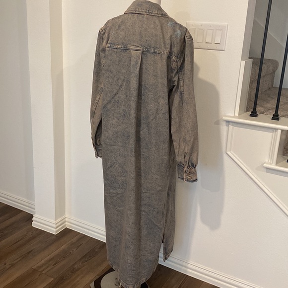 Free People Denim Jeans Duster - Picture 10 of 12